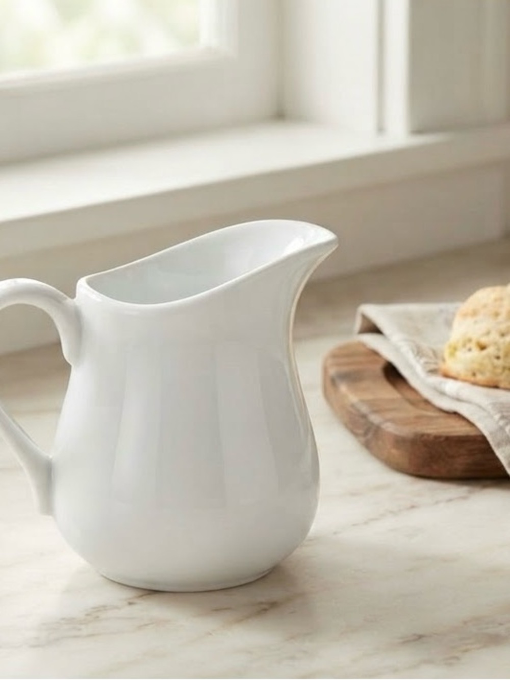 BIA Cordon Bleu Creamer Milk Sauce Pitcher White